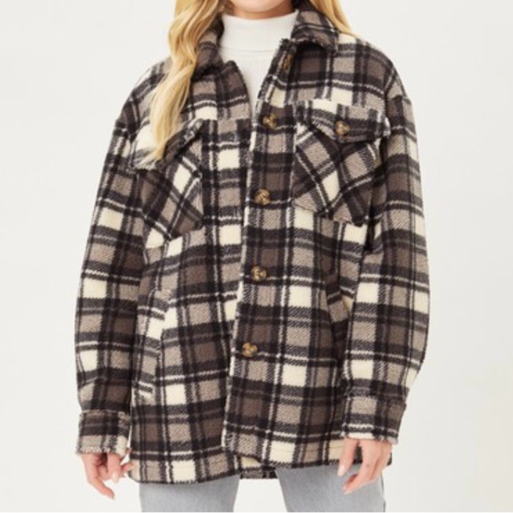 Love Tree Brand Shacket